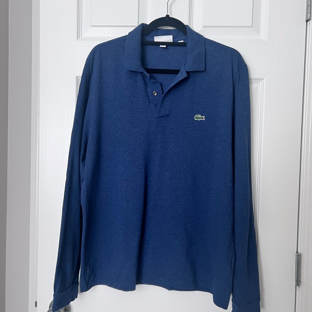 Lacoste Men's Deep Blue Polo Shirt